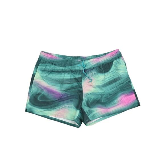 The North Face Women's XL Multicolor Athletic Shorts Pockets Camping Outdoors - Picture 1 of 9